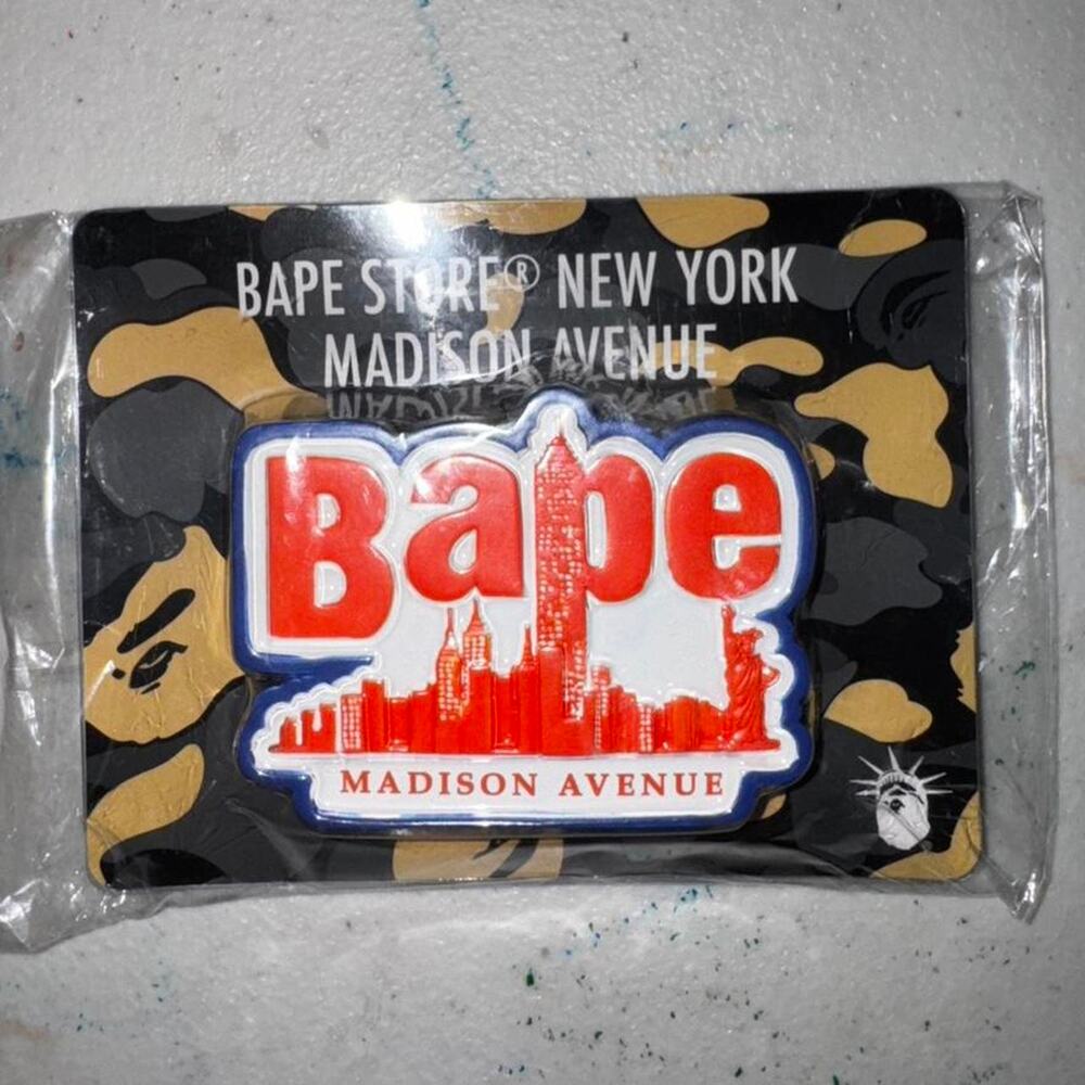 Bape new york city magnet